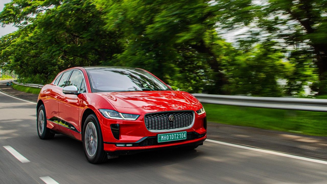2021 jaguar i pace electric in action driving m11