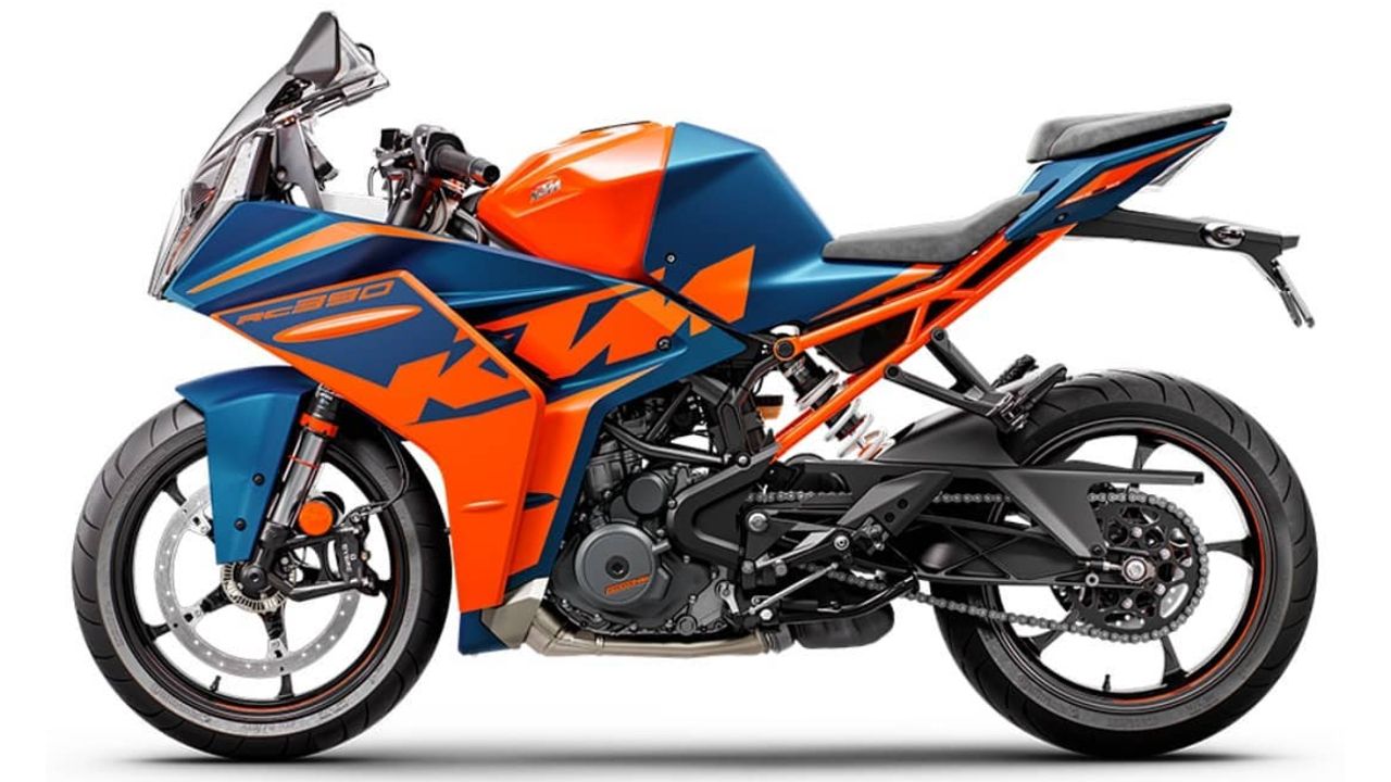 2022 KTM RC390 listed on India website