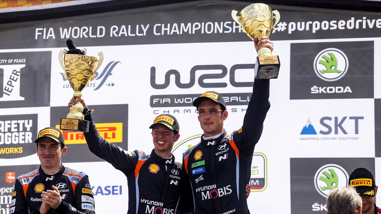 Thierry Neuville Wins 2021 WRC Rally Belgium