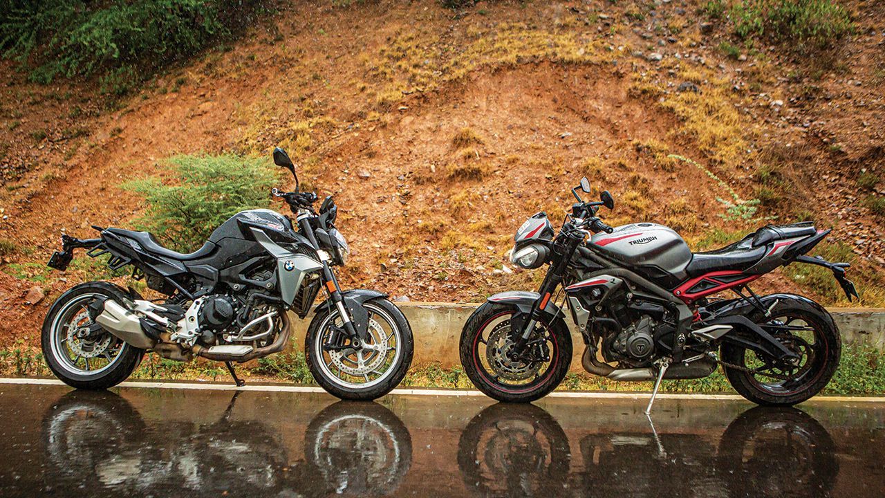 Triumph Street Triple R vs BMW F 900 R – Photos