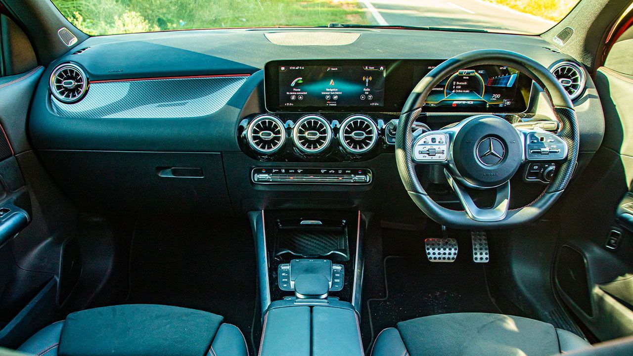 2021 Mercedes AMG GLA35 interior1