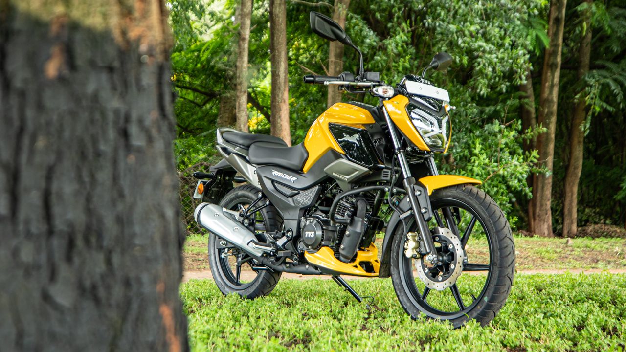 TVS Raider 125 SmartXonnect launched with TFT Screen