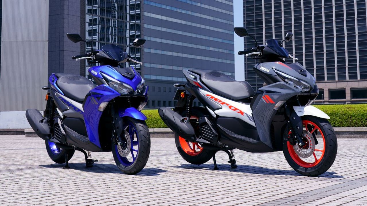 Yamaha Aerox 155 maxi scooter launched at Rs 1.29 lakh