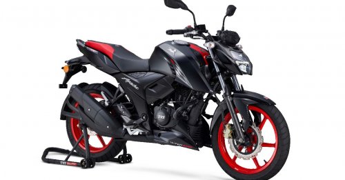 Tvs apache rtr 160 dual disc on road clearance price