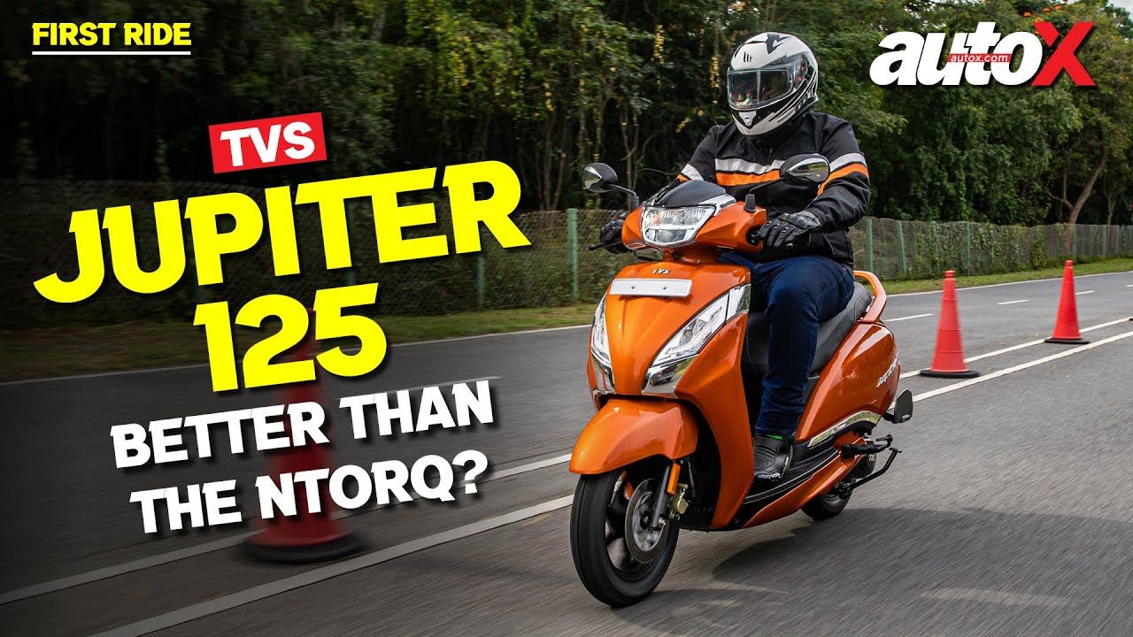 TVS Jupiter 125 Review: Better than the Ntorq? | First Ride | autoX