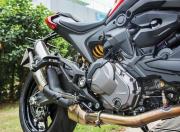 2021 Ducati Monster Engine and Exhaust