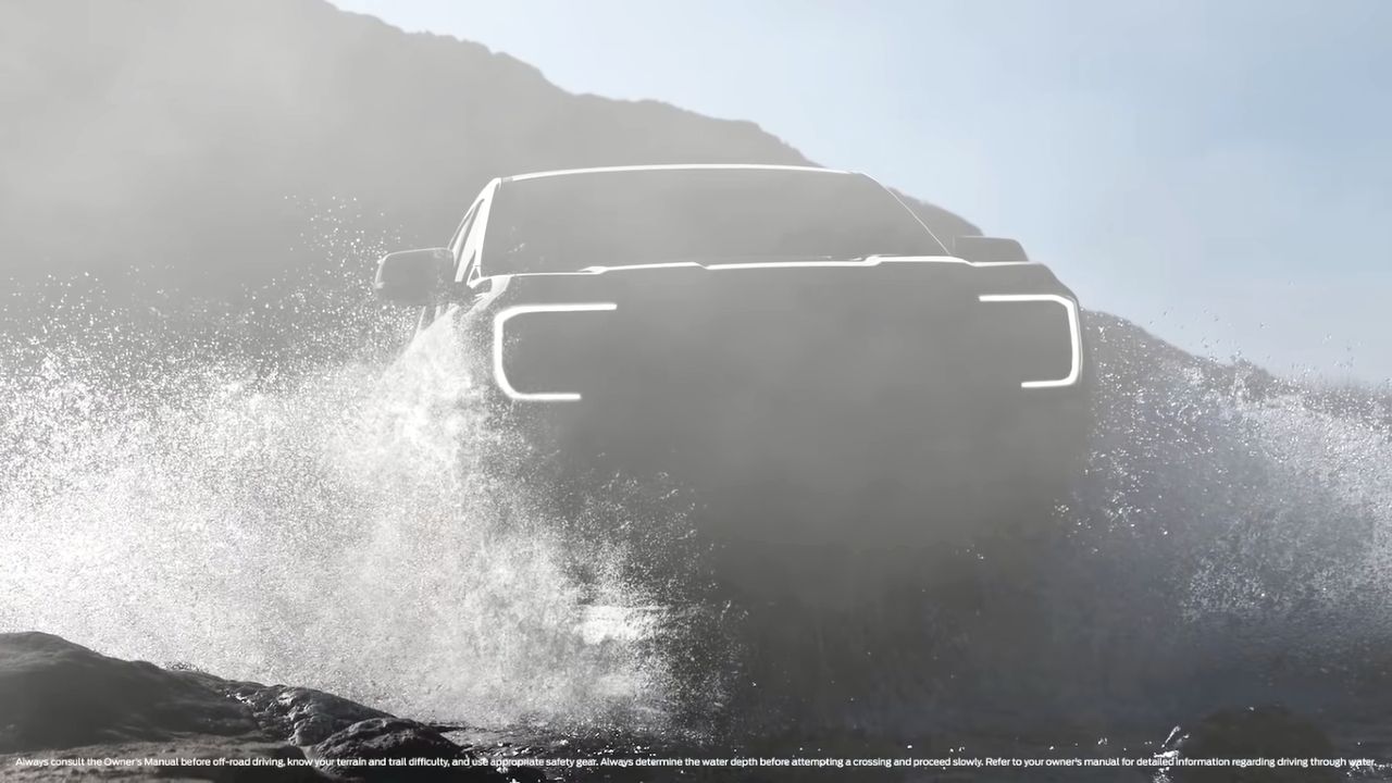 2022 Ford Ranger Teaser Image Action Shot Motion