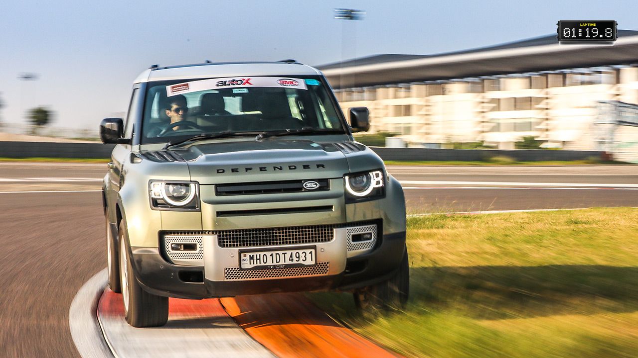 Land Rover Defender 90 Track Test