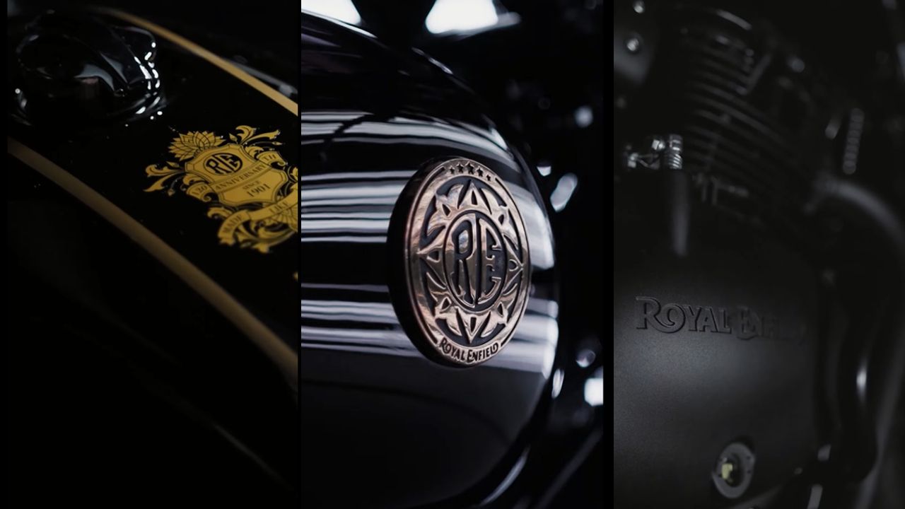 Royal Enfield 120 Year Edition Teaser