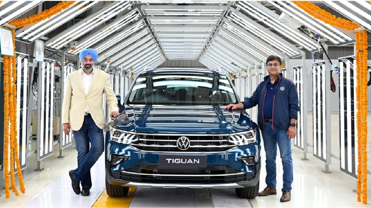 Volkswagen Tiguan Facelift On The Assembly Line