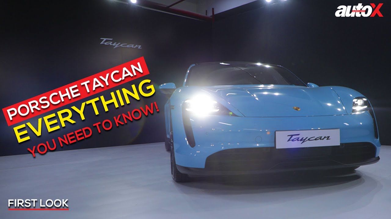 2021 Porsche Taycan India Debut: First Look | autoX