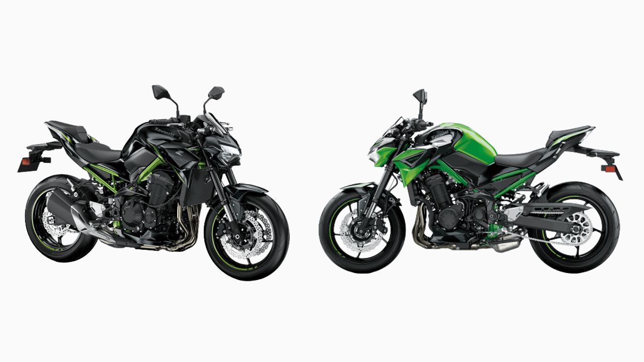 2022 Kawasaki Z900 New Colour Schemes