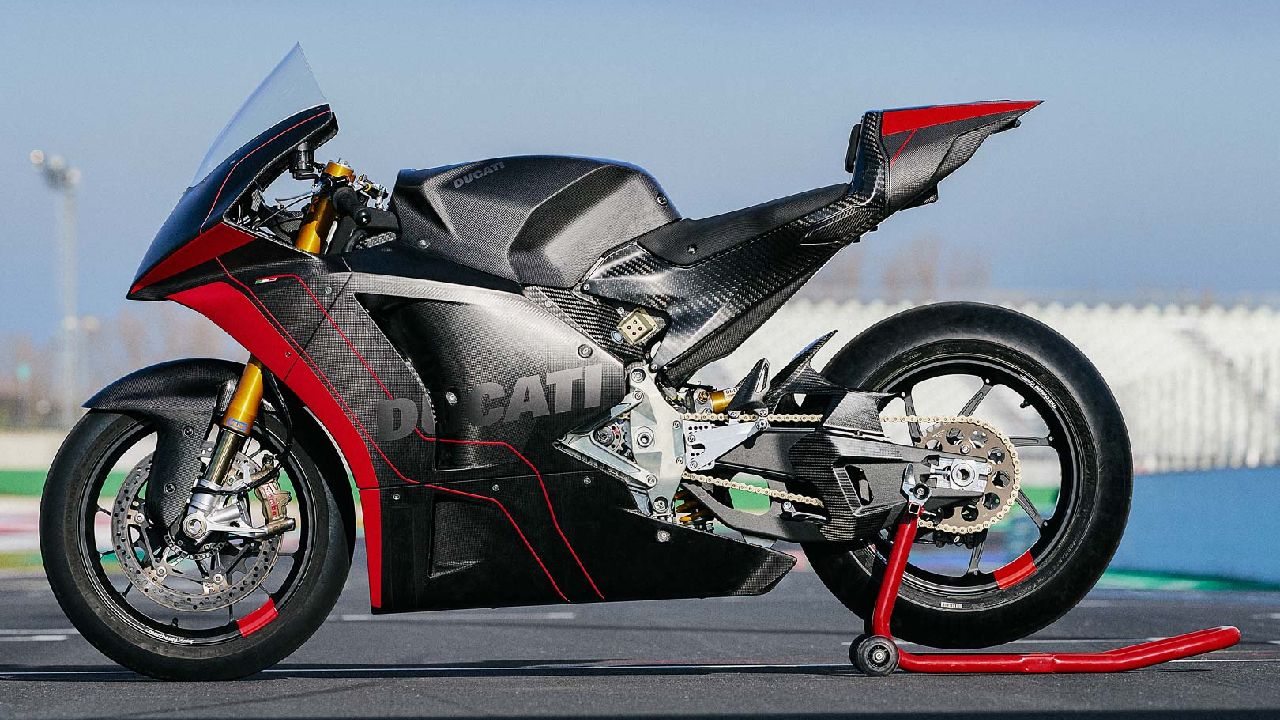 2023 Ducati V21L Prototype Side Profile Static