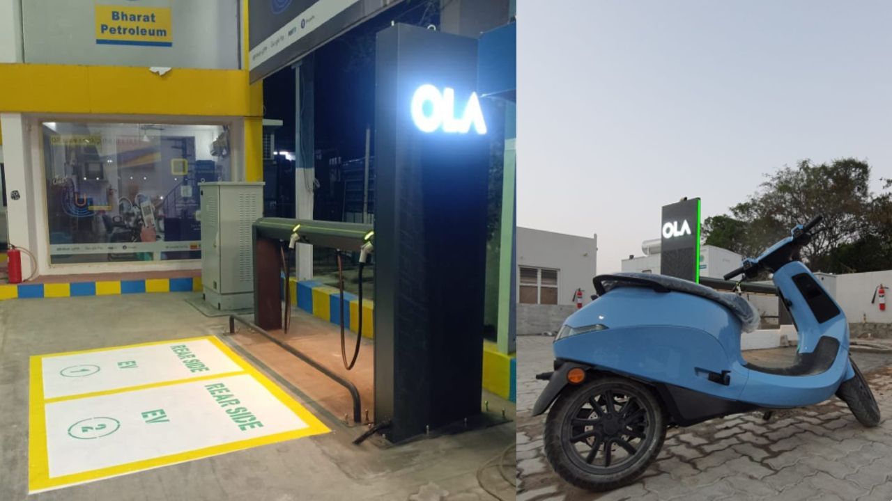 Ola S1 Pro At Hypercharging Station 1