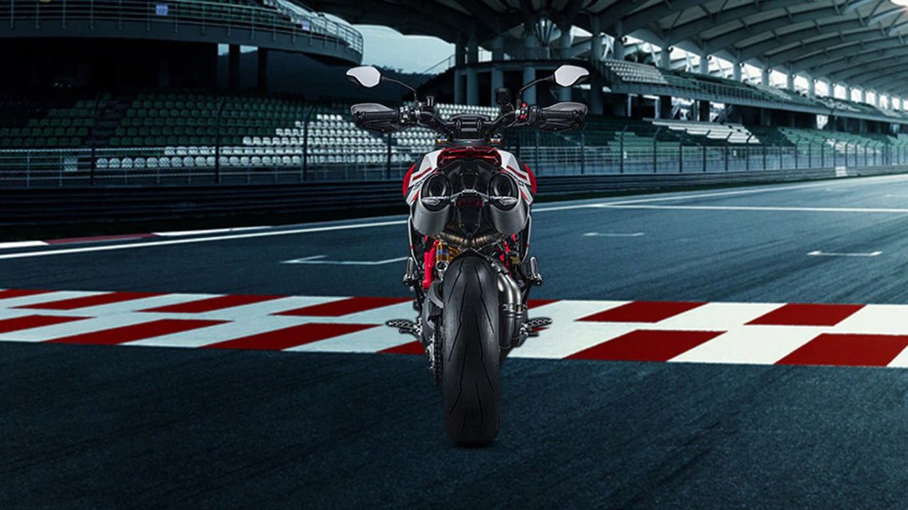 Ducati Hypermotard 950 Rear View