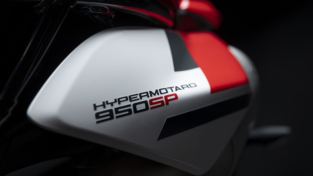 Ducati Hypermotard 950 name badge