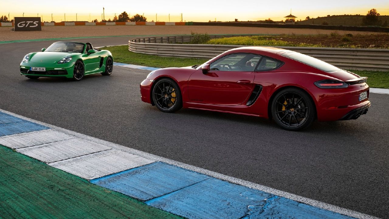 Porsche 718 Cayman GTS 4 0 And 718 Boxster GTS 4 0