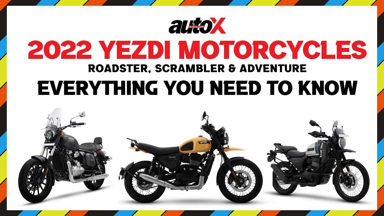 2022 Yezdi motorcycles: Everything you need to know | Price, features and variants explained | autoX