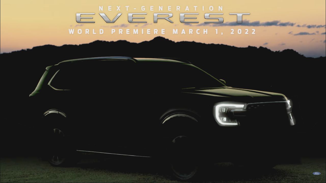2022 Ford Endeavour Teaser