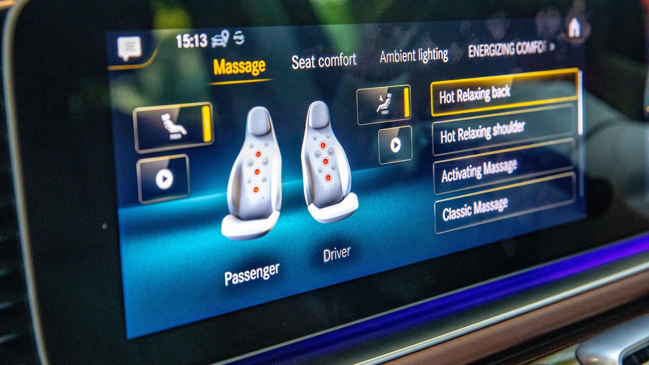 Mercedes Maybach GLS 600 Massage Seat Function