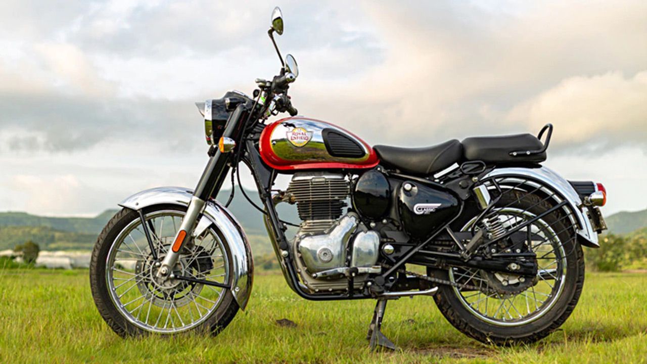 Royal Enfield Classic 350 Left Side View