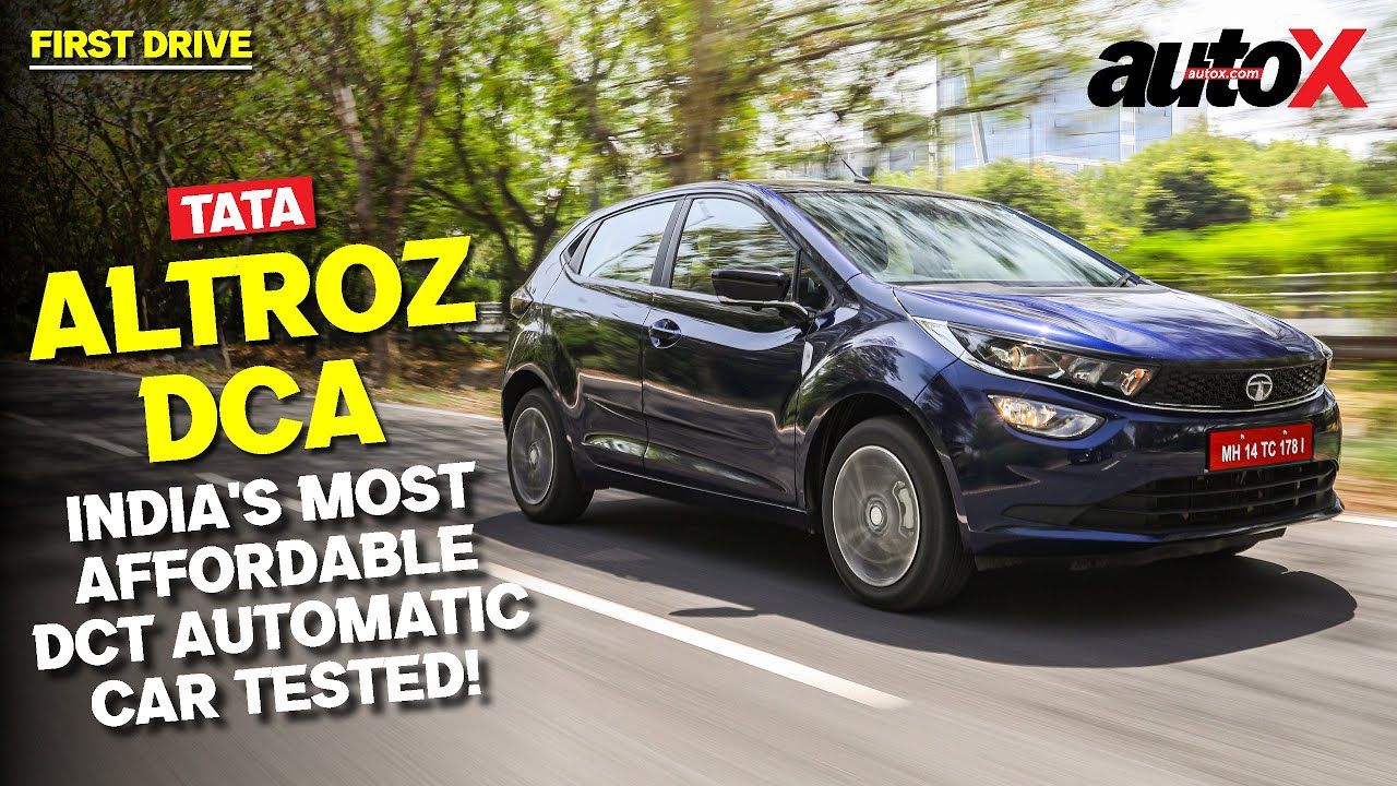 Tata Altroz DCA Review – India's most affordable DCT automatic car tested! | First Drive | autoX