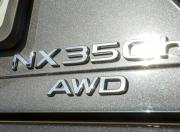 Lexus NX 350h Rear Badging