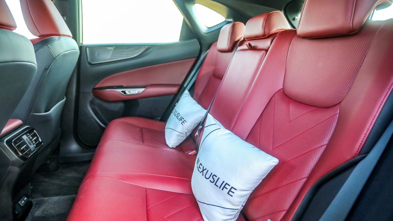 Lexus NX 350h Rear Seat
