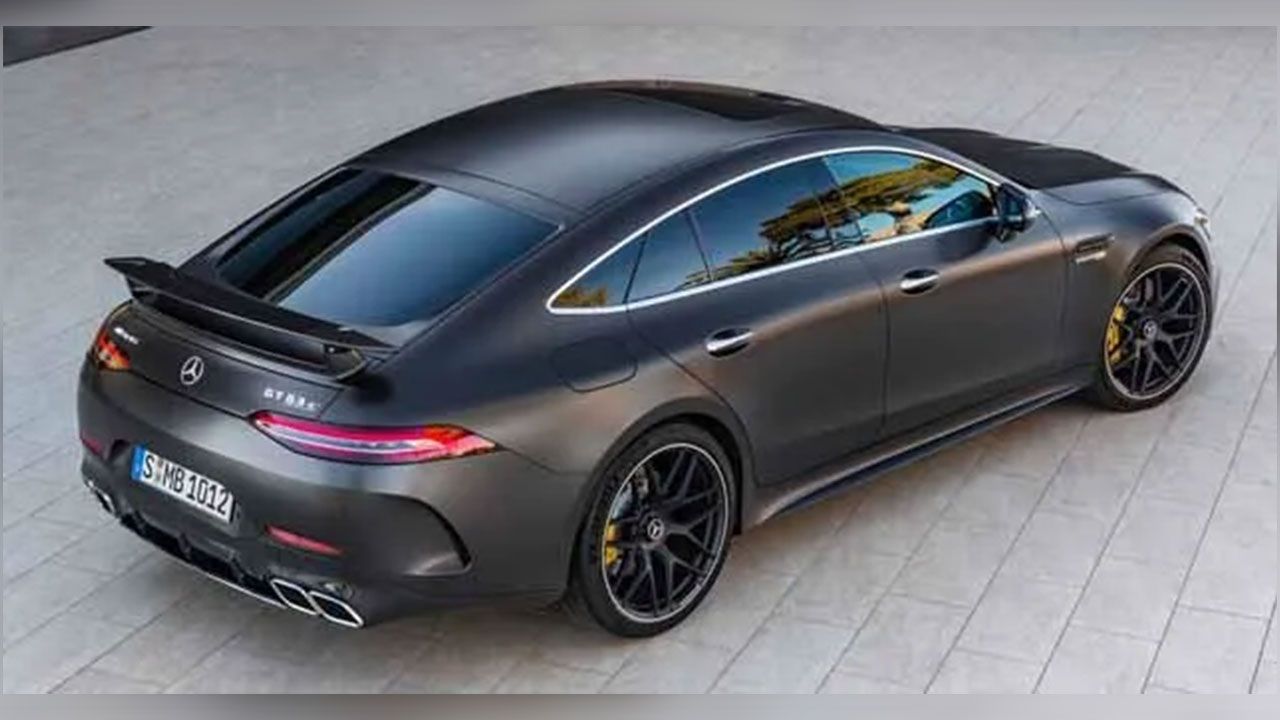 Mercedes AMG GT 4 Door Coupe Rear1