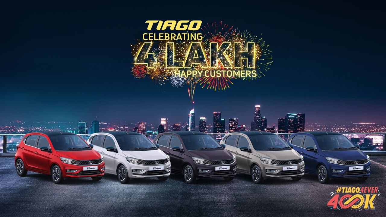Tata Tiago 4 Lakh Production Milestone