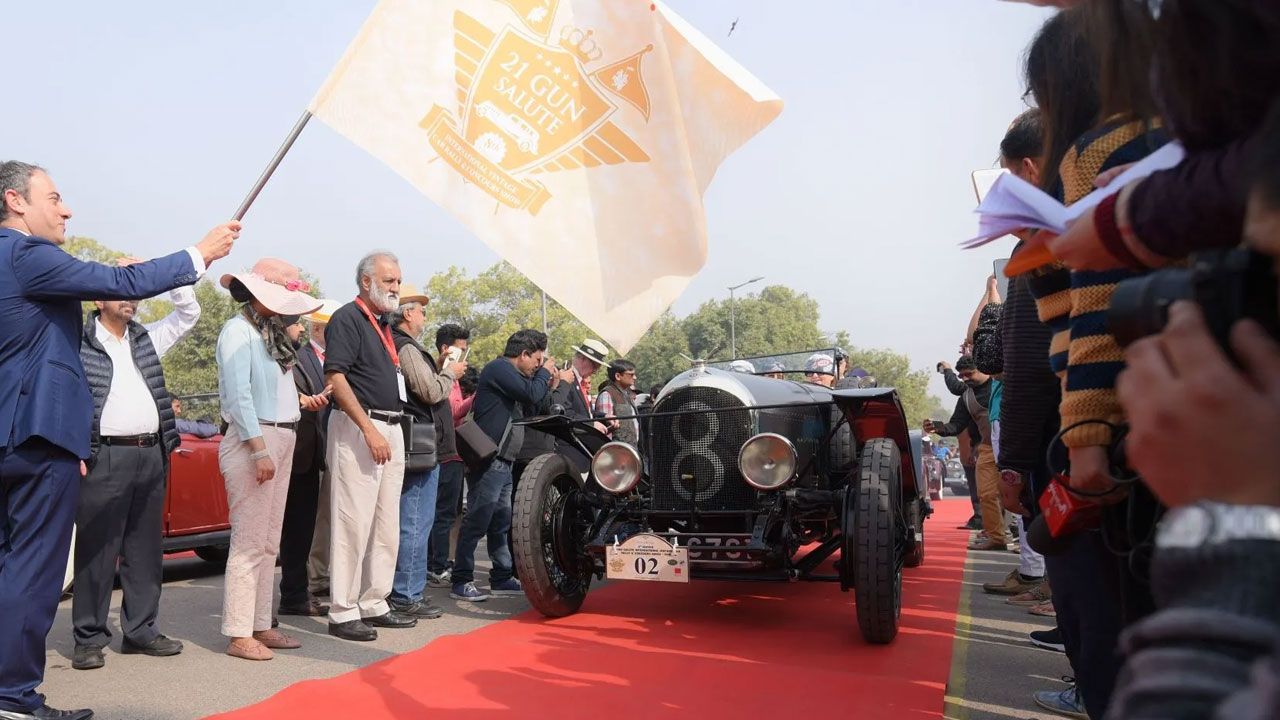 21 Gun Salute Vintage Car Rally concludes in Delhi