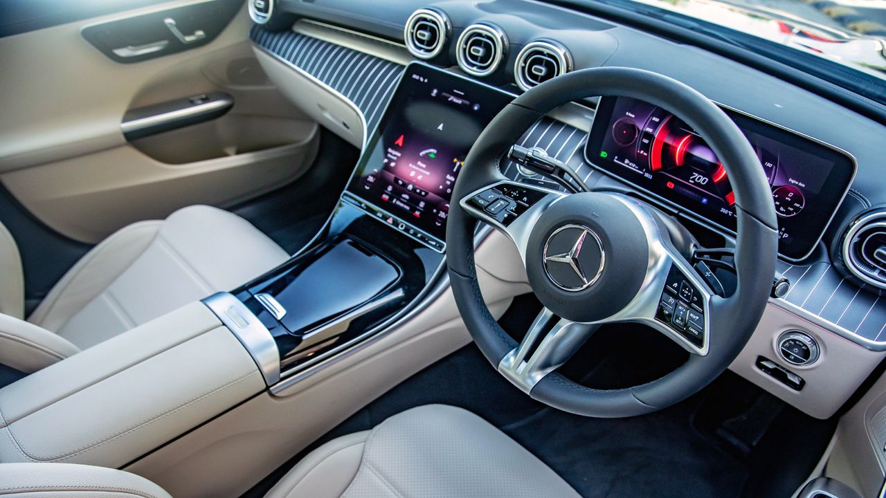 2022 Mercedes Benz C Class Interior Cabin