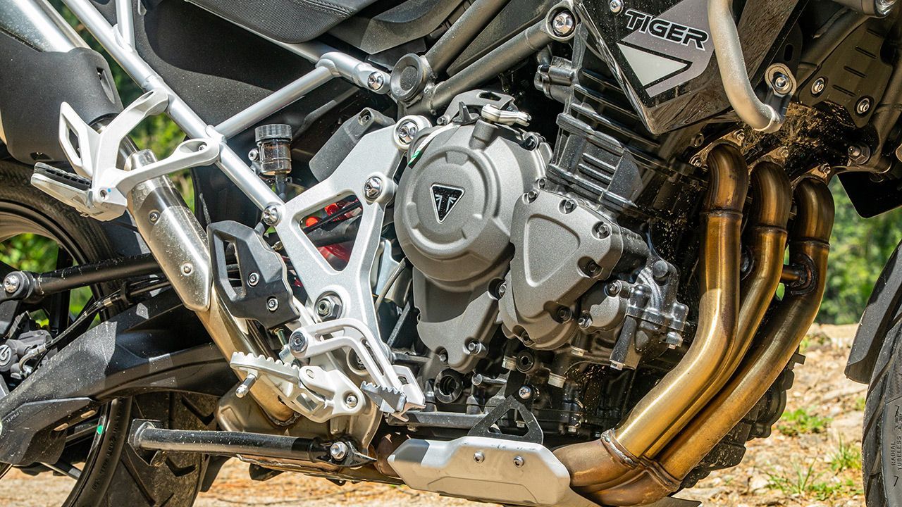 2022 Triumph Tiger 1200 inline 3 engine