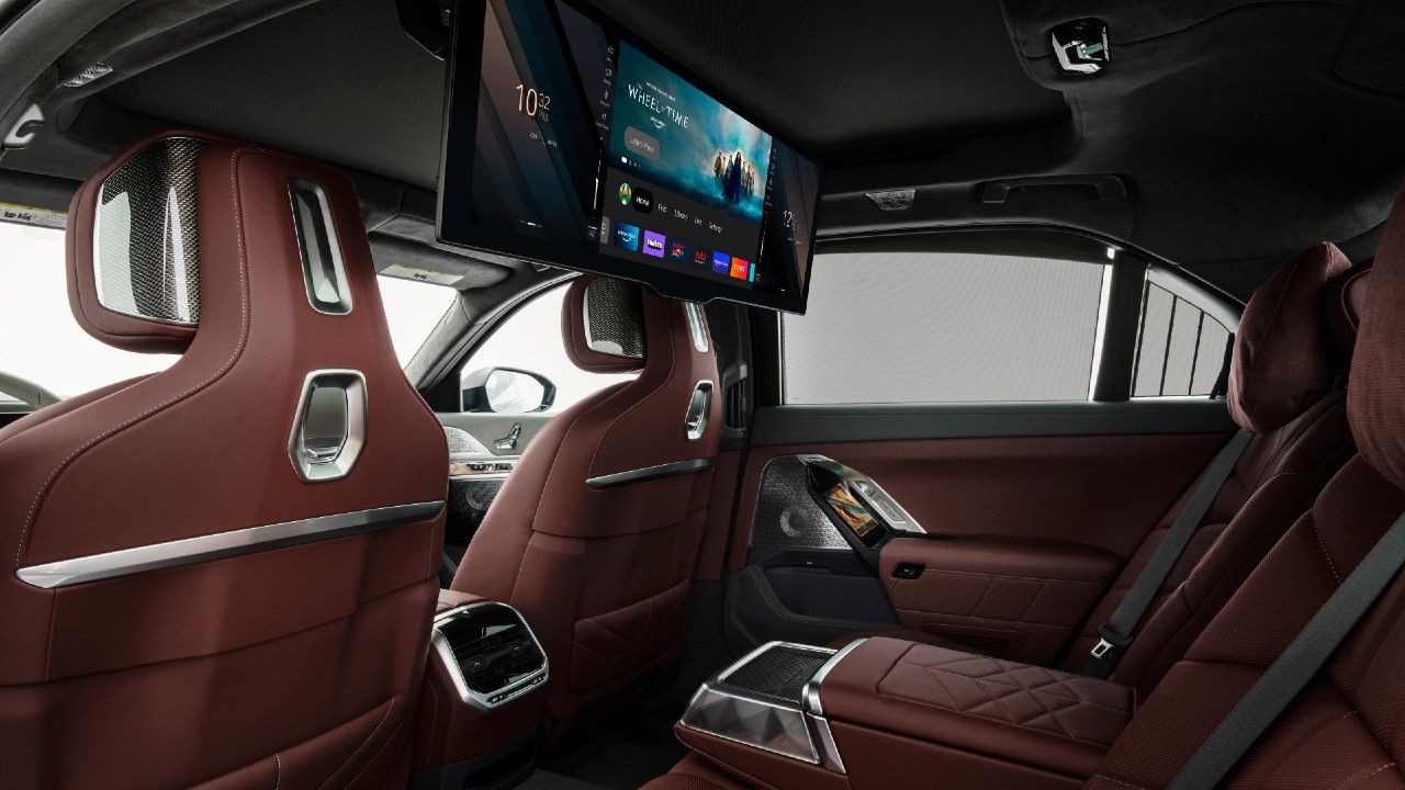 BMW 7 Series Interior Rear