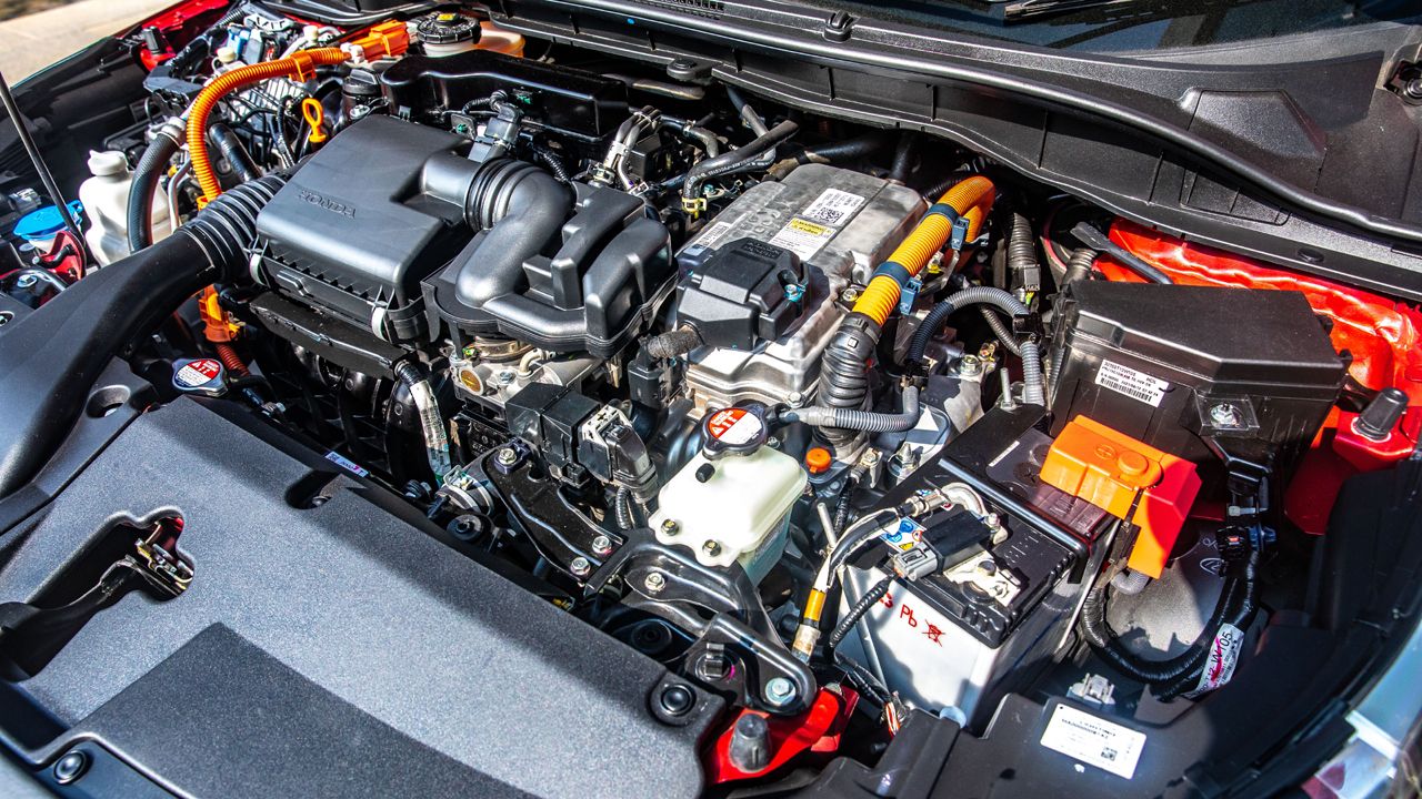 Honda City eHEV Hybrid Engine Shot
