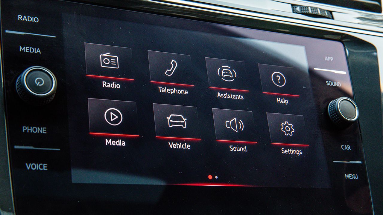VW Tiguan Touchscreen