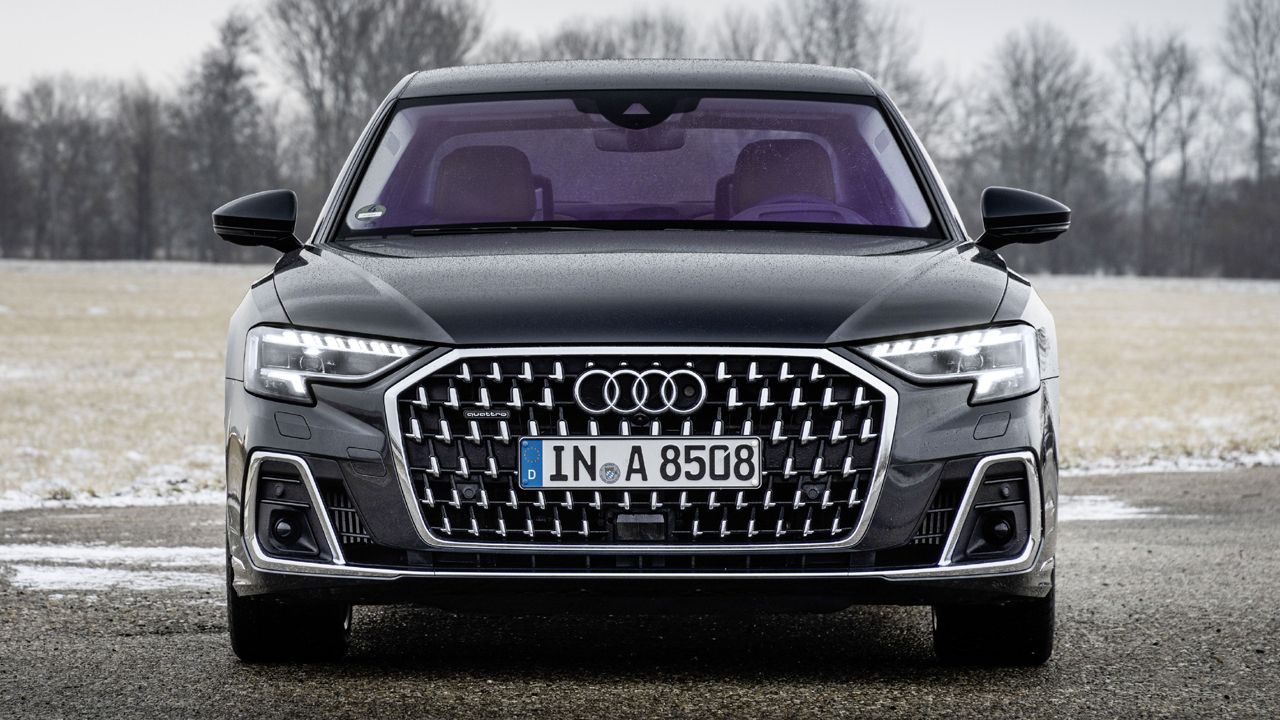 Audi A8 L Facelift Front