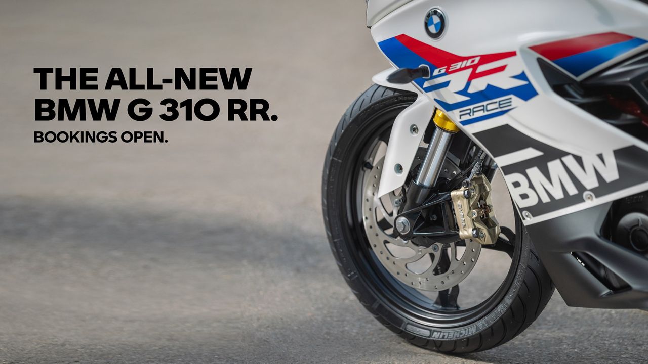 BMW G 310 RR Bookings Open