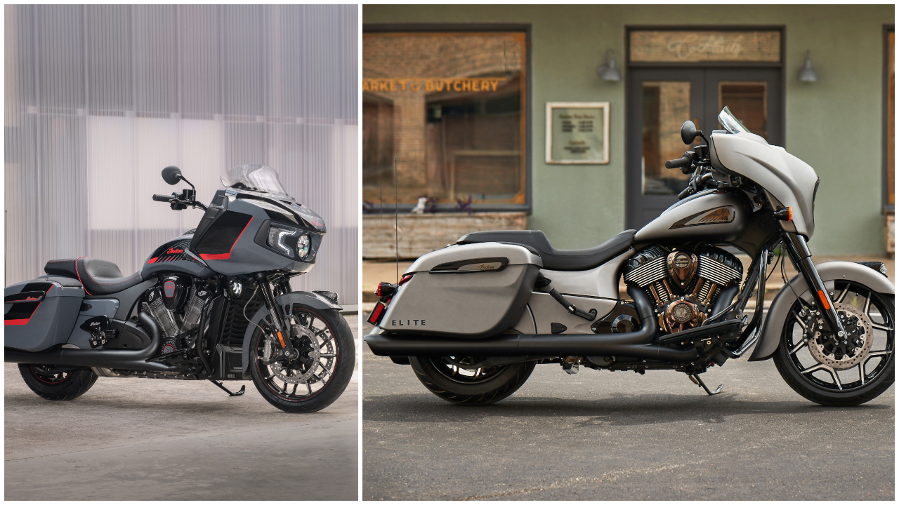 Indian Motorcycle Challenger And Chieftain Elite