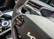 Kia EV6 steering wheel detail