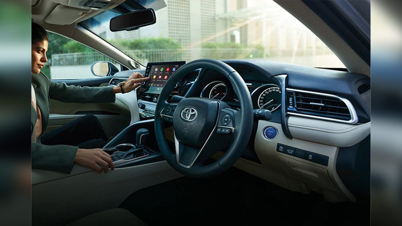 Toyota Camry Steering Close Up