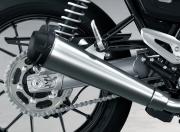 Triumph Speed Twin Exhaust View