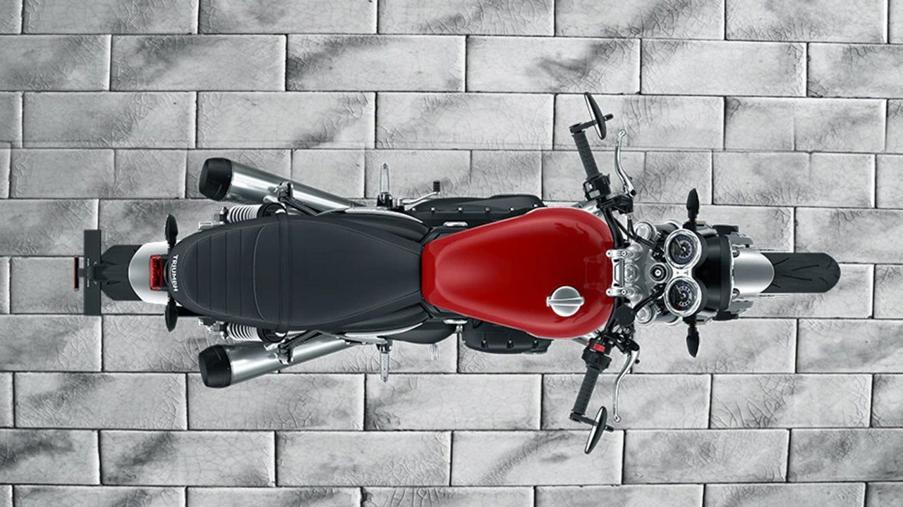 Triumph Speed Twin Top View