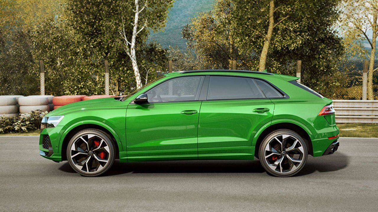 Audi RS Q8 Side View