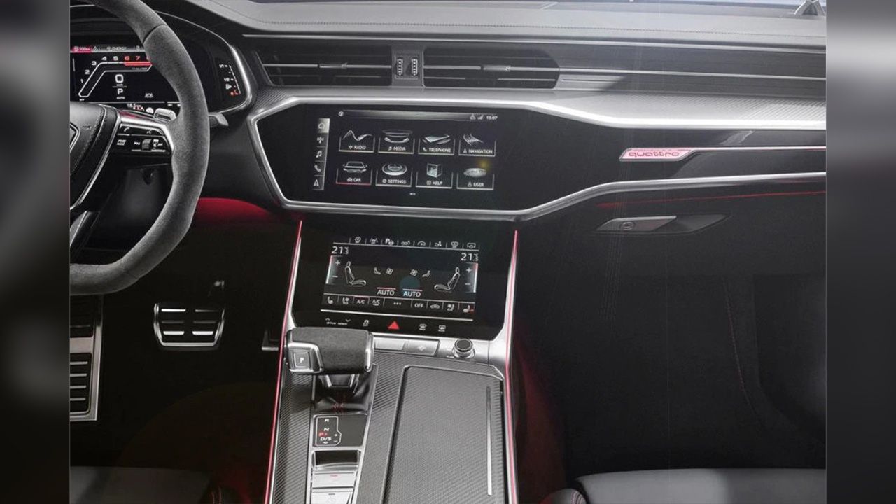 Audi RS7 Ac Controls