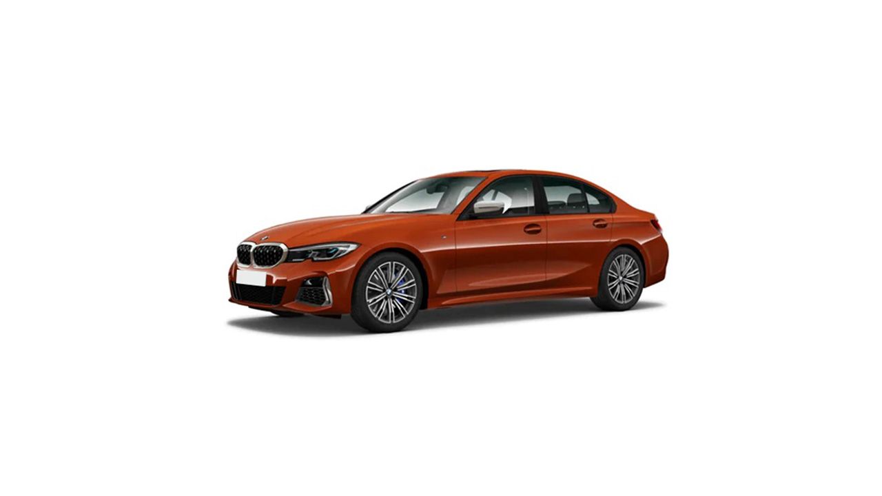 BMW 3 Series Sunset Orange