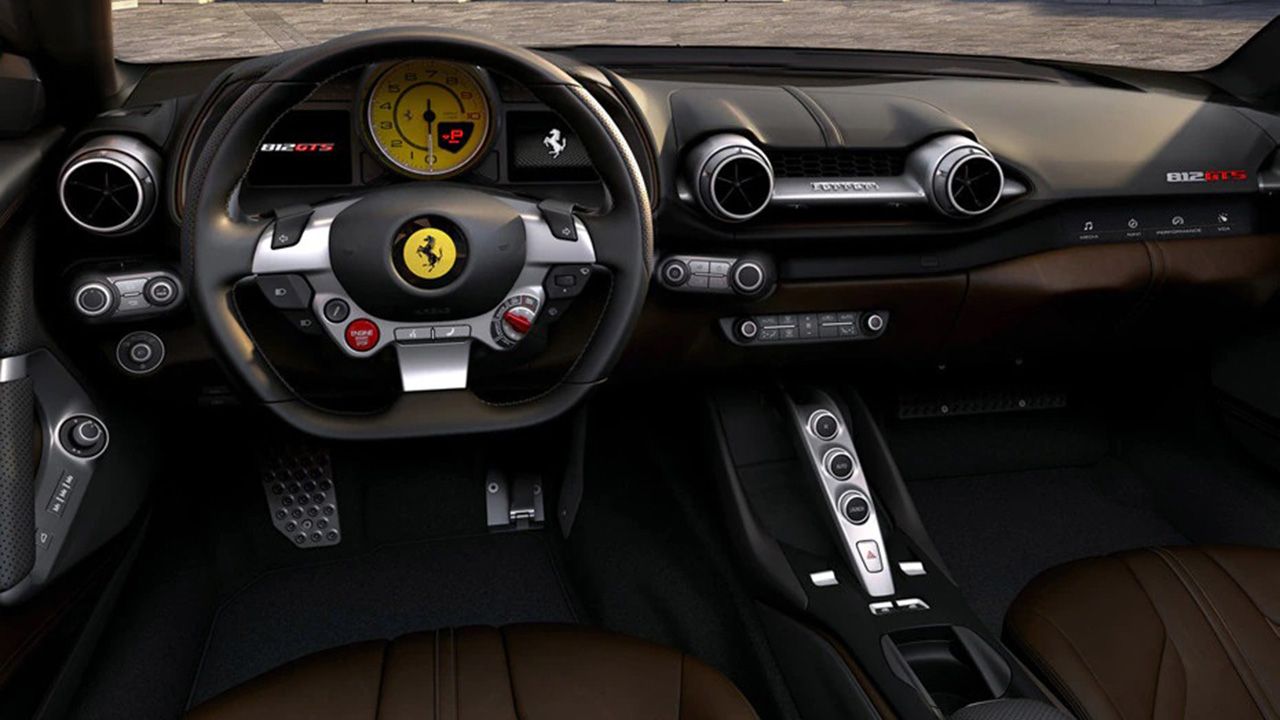 Ferrari 812 Full Dashboard Center