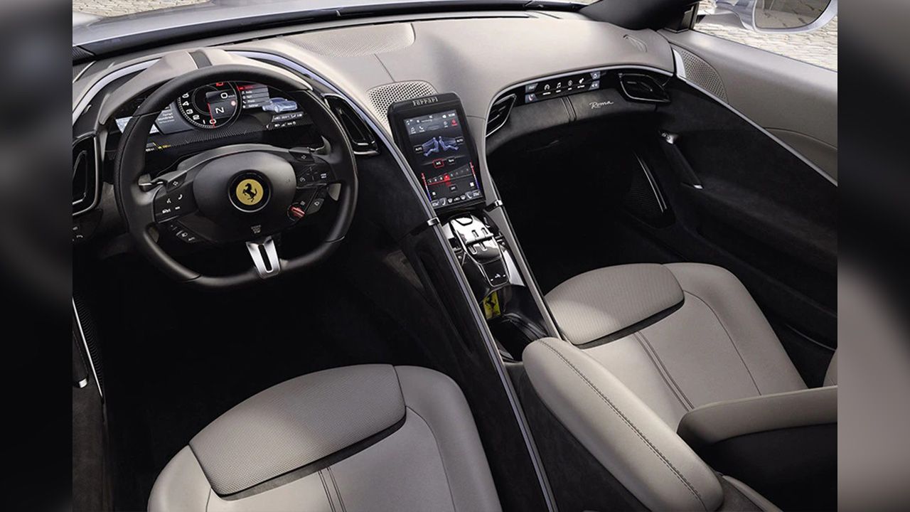 Ferrari Roma Full Dashboard Center
