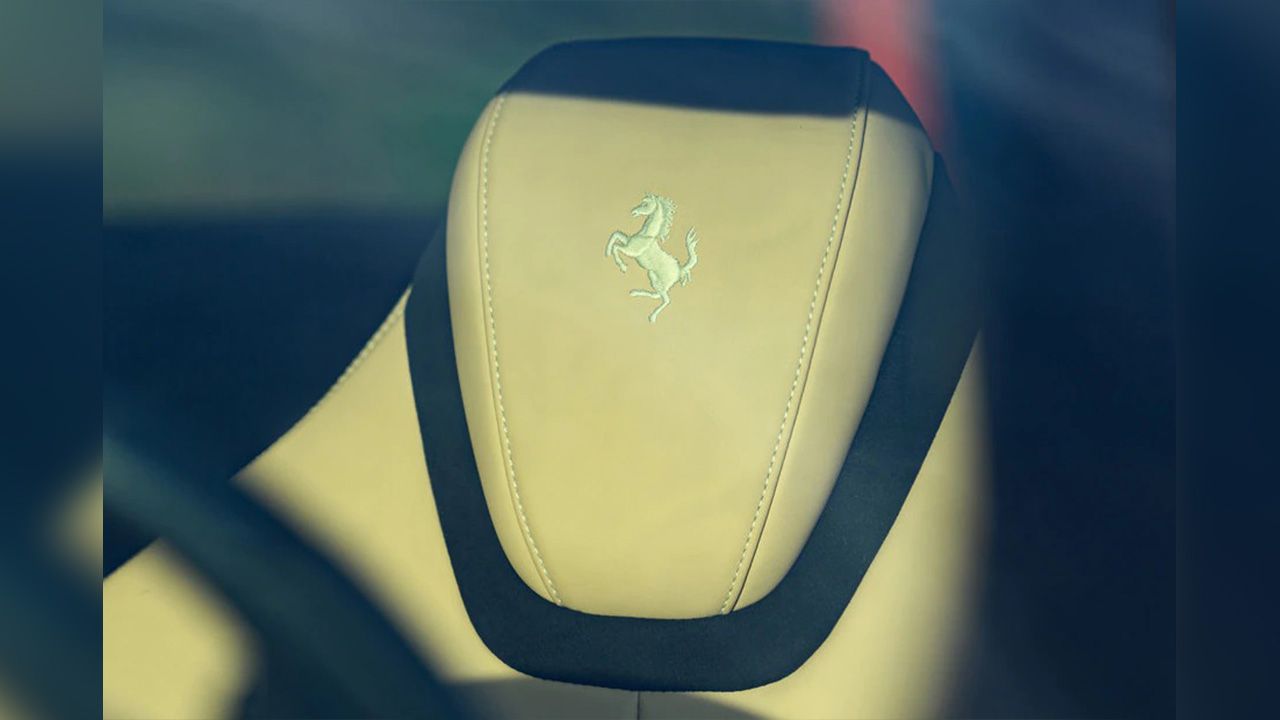 Ferrari Roma Seat Headrest