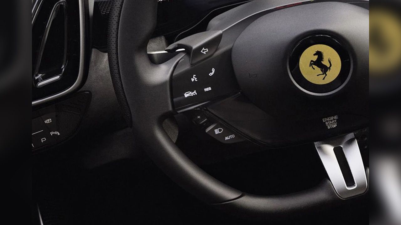 Ferrari Roma Steering Buttons Left